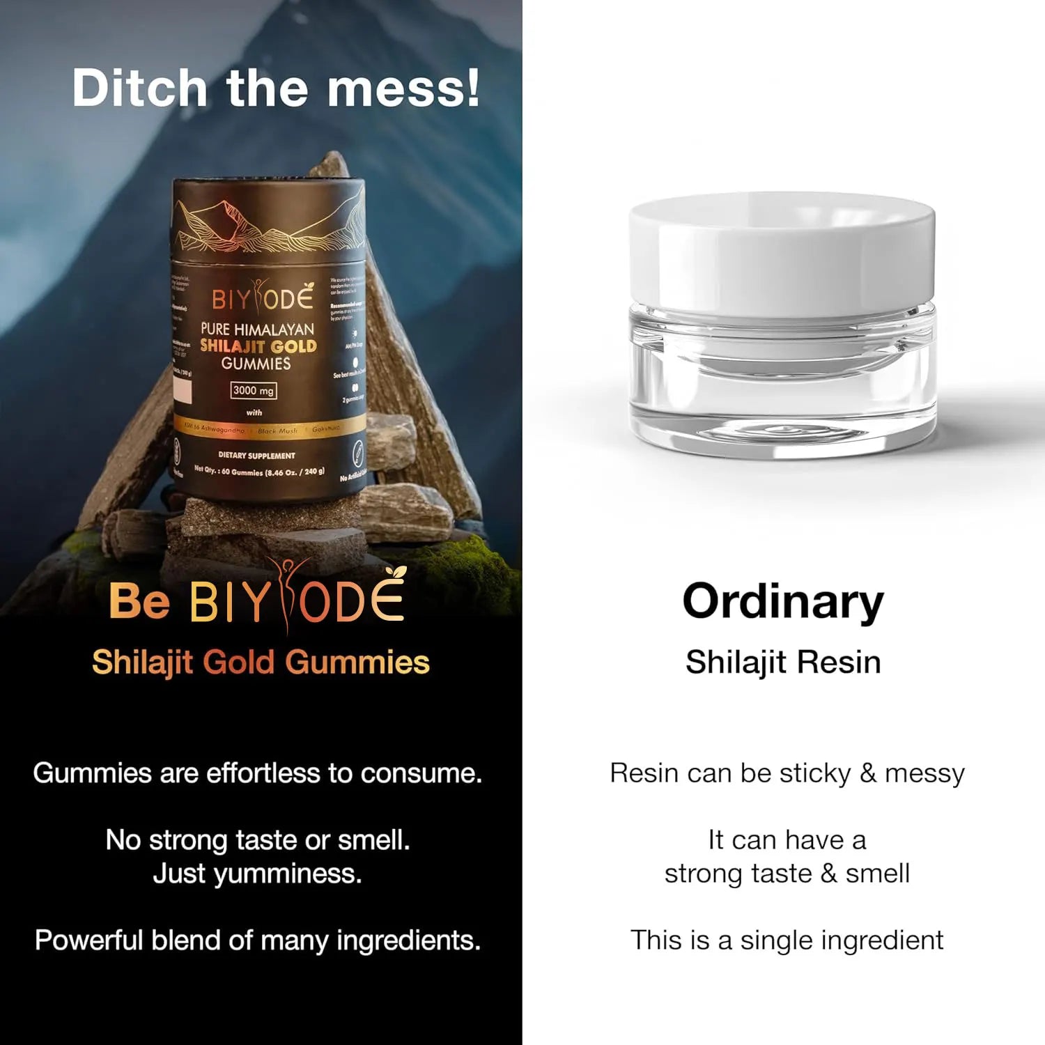 Gold Shilajit Vitality Boost Gummies