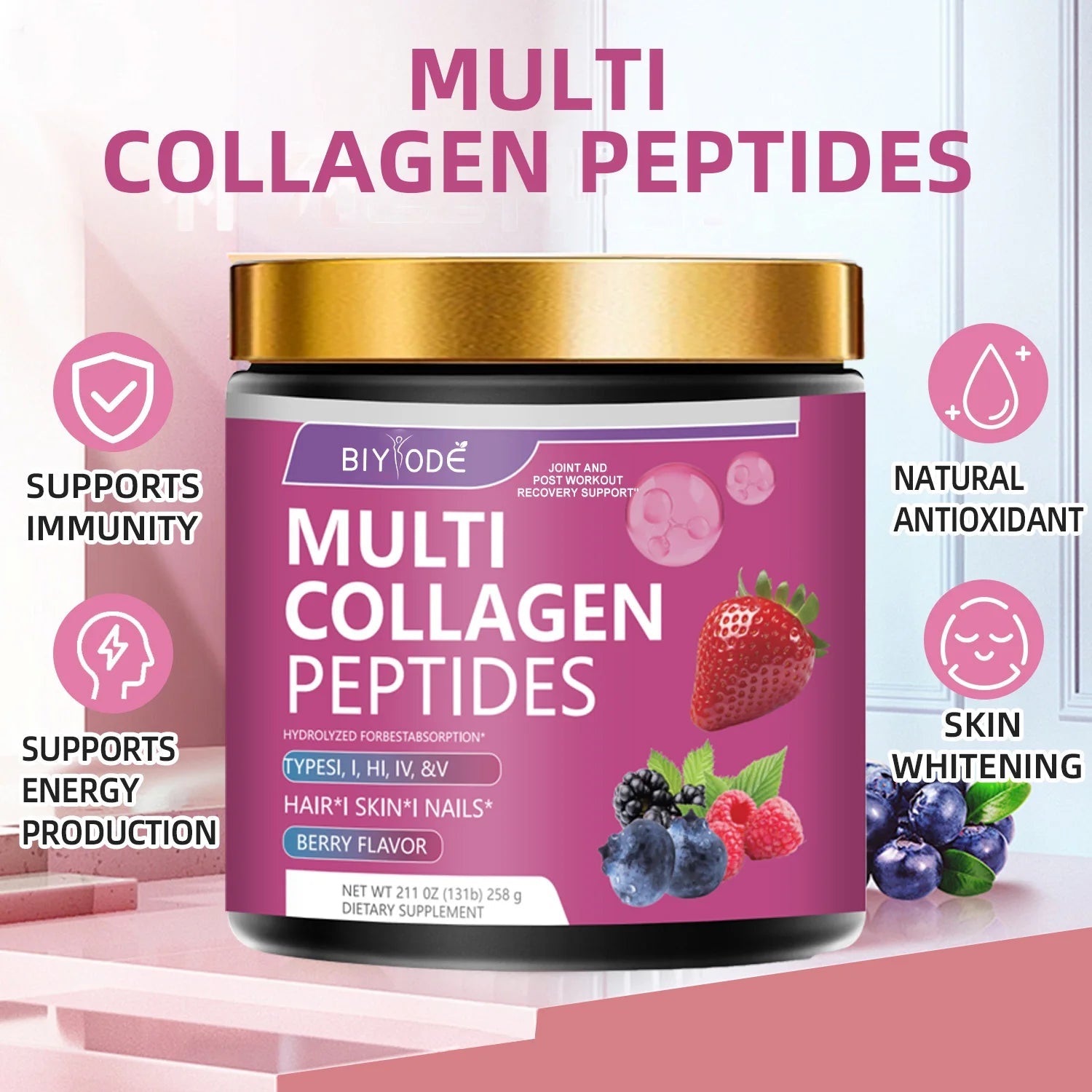 Daily Collagen Boost Gummies Pro