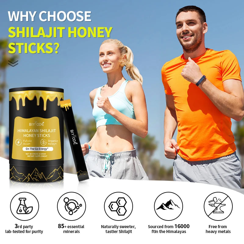 Pure Vitality Fulvic Honey Sticks