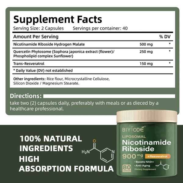 NAD Boost Riboside Capsules