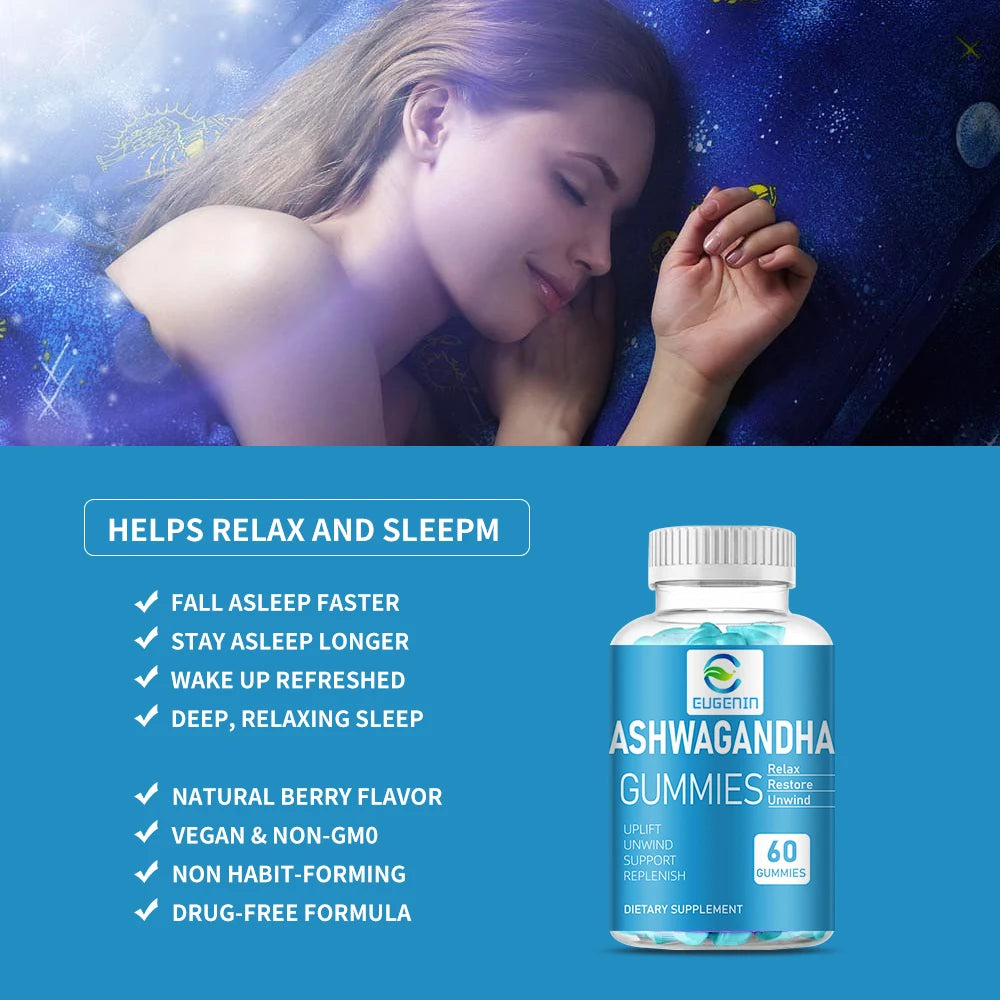 CalmCore Ashwagandha Sleep Stress Gummies