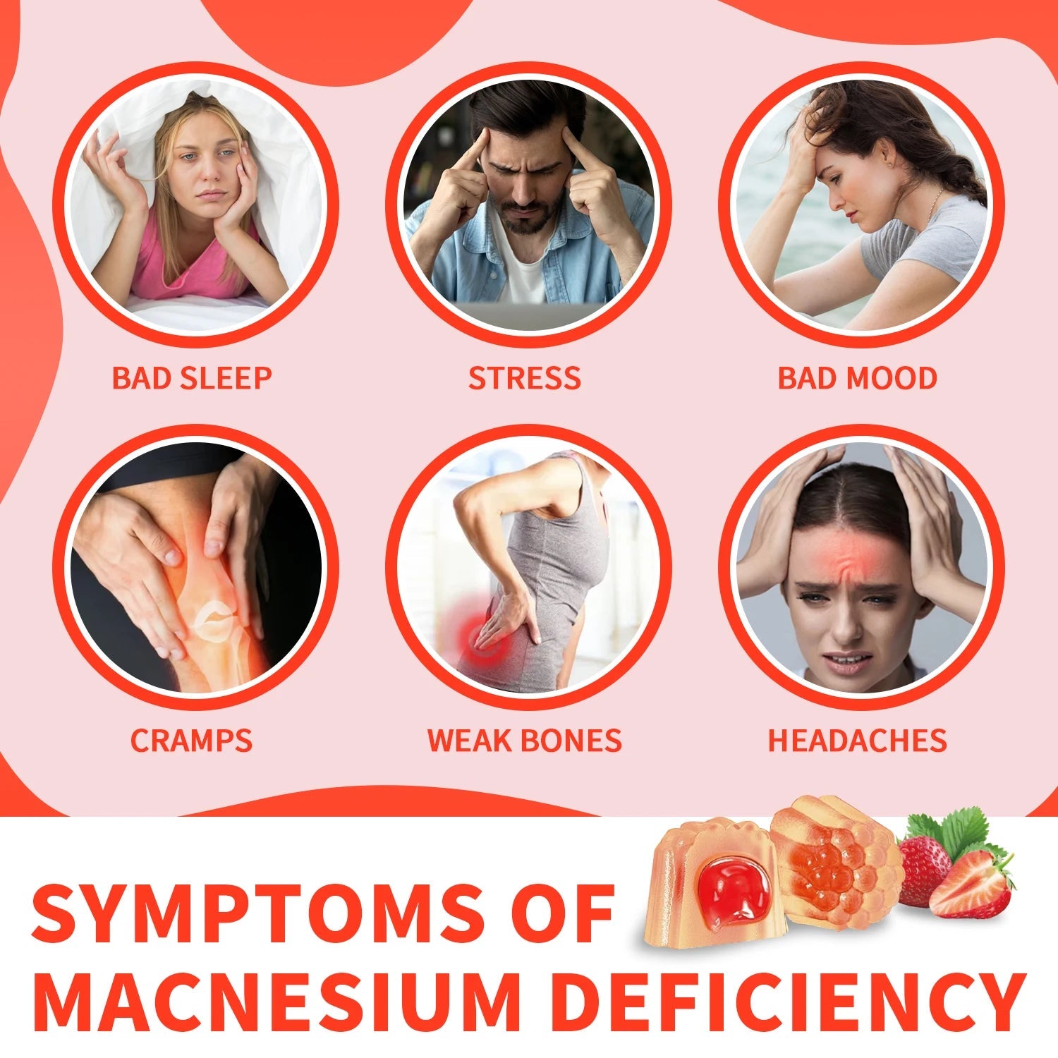 CalmMax Magnesium Sleep Stress Gummies